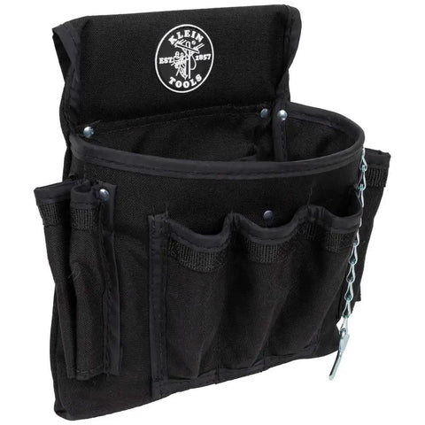 18 Pocket Tool Pouch For Belt Up To 2.5 Inches With Heavy Duty 1000 Denier Cordura Fabric Rivet Reinforced Stitching Double Stitching