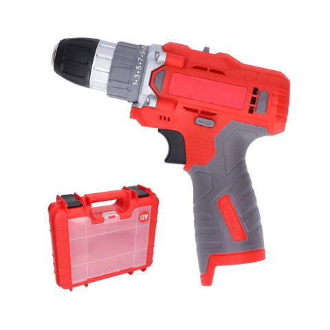 Heavy Duty Cordless Drill Driver And Impact Wrench Combo High Torque 20-52Nm With 25 Speed Settings Rubber Grip For Home Improvement Projects, featuring a compact design and ABS construction.