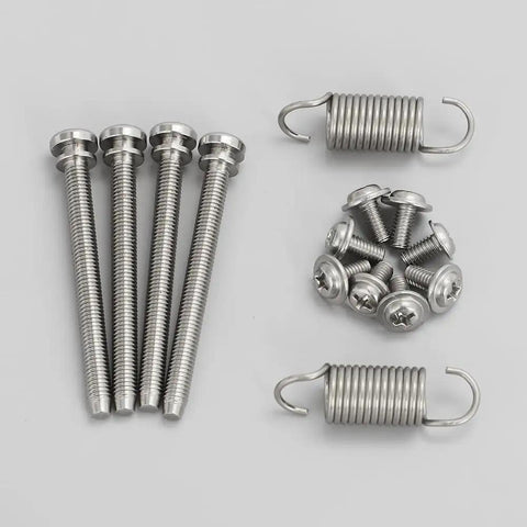 Heavy Duty Headlight Adjustment Screws And Spring Hardware For Toyota Pickup Tacoma 4Runner 1989 To 1996 stainless steel bolts and springs