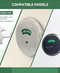 Emergency Release Key 61-509 for Indicator Deadbolts B571 and D271, stainless steel spare key for vacant/occupied locks