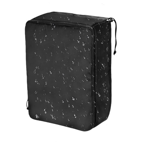 Tough As Nails EV Charger Cover For Wall Mounted Charging Stations made from high density oxford cloth with water droplets.