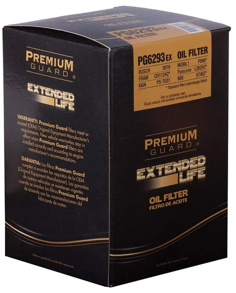 Packaging of Long Lasting Oil Filter For 10K Miles With That Synthetic Blend Media, Ultra Efficient 25 Micron Filtration