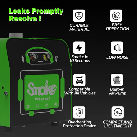 Smoke Machine Leak Detection For Automotive Repairs In Auto Shops And Field Technicians With EVAP System Diagnosis Universal Version