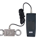 Beast Mode Ultra Tough Digital Force Gauge Push Pull Tester For Real Time And Peak Hold Readouts Up To 1000 Kgf, 9800 N Or 2200 Lbf, Precise 0.5 Percent Full Scale, Ideal For Production QC And Lab Testing, with load cell and cable
