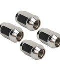 Sick 16 Pc Chrome Lug Nut Kit For Golf Carts Replaces E-Z-Go And Club Car Heavy Duty Wheels With Easy Fitment Rust Proof Shine Guaranteed, 4 chrome nuts