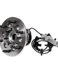 Front Left Wheel Bearing And Hub Assembly For 2004-2008 Chevy Colorado, Canyon, And Isuzu i-350/i-370 4x4 With ABS - 6-Stud Hub