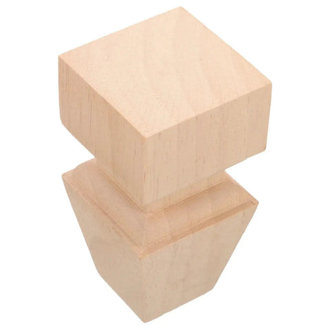 Solid Wood Furniture Legs Set Of 4 Carved Table Chair Sofa Cabinet Bed Feet Replacement For Quick Furniture Upgrades detail