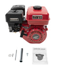 212cc Gasoline Engine 7.5 HP 4 Stroke Pull Start Go Kart Motor With High Precision Carburetor, parts and manual