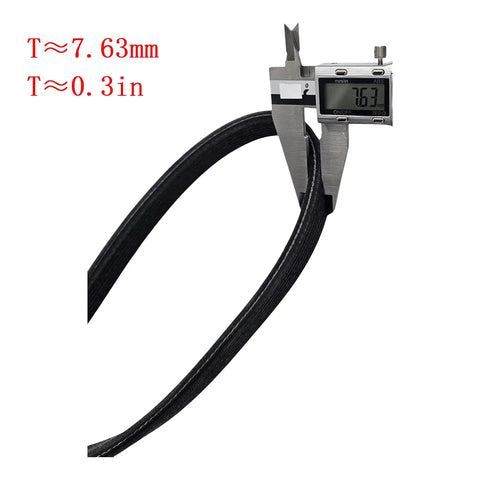 Beefy Serpentine Belt Replacement For Bentley Continental GT GTC And Flying Spur 07C145933T shown with caliper