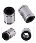 Kick Your Cnc Builds Up With These Heavy Duty Linear Motion Ball Bearings Featuring Double Sealed Steel Housings And Precise 12Mm Slides For Flawless 3D Printer Operations That Run Clean - close up of LM12UU bearings
