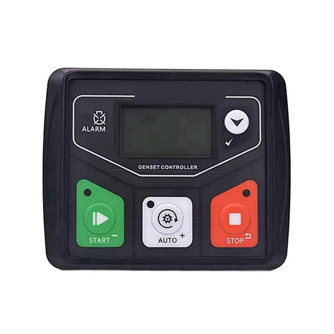 Compact Generator Controller Panel For DC30D MK2 Genset Replacement One Piece Control Module Easy Install Gen Ready Genny Style front view