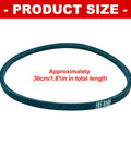 Heavy Duty Rubber Drive Belt For Lawn Mowers And Grass Cutting Equipment Compatible With 22205TE; approx 30cm belt size
