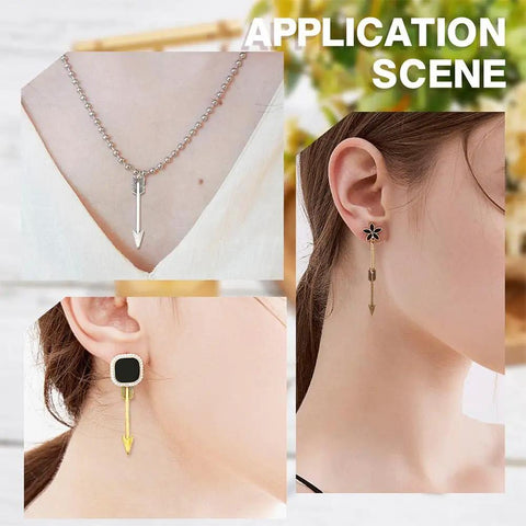 Arrowhead Charms 60Pcs Set In Gold Silver Bronze Three Colors Tibetan Style Alloy Double Sided Miniature Charms on necklaces and earrings