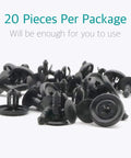 20 Pcs Engine Under Cover Push-Type Retainer Clips Replacement Kit For Toyota And Lexus Cars on display