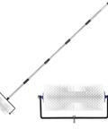 Spiked Roller For Self Leveling Concrete And Epoxy Bubble Removal 9 Inch Floor Leveling Spiked Roller With Adjustable Handle 34 To 77 Inches