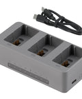 3 Way Charging Hub For DJI Avata 360 Drone 100W Fast Intelligent Battery Charger Station With Auto Battery Matching