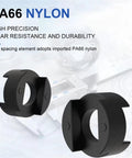 Premium Flexible Oldham Shaft Coupler In Sparkling Aluminum Alloy For Servo Motors 8mm To 16mm Precision Drive Link With 11mm Bore, PA66 nylon element.