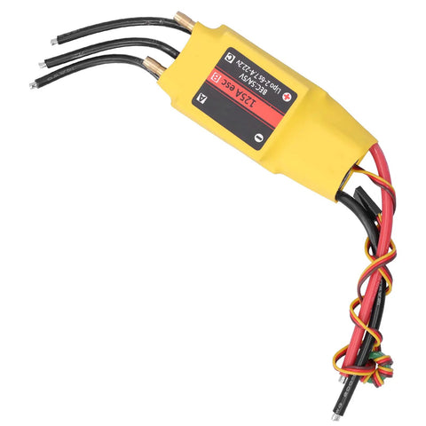 125A Water Cooled Brushless ESC Beefed Up Two Way Forward And Reverse Thrust High Efficiency Speed Controller With Linear BEC 5V 5A