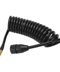 Heavy Duty Car Air Pump Hose 9.84 Foot Flexible Rubber Extension Tube For Tire Nozzles Works With All Portable Air Compressor Leak Proof High Pressure Rated Auto Gear Upgrade Your Ride Tire Inflation Kits For Cars And Bikes Great Fit, coiled black hose