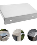 Kickass Stainless Steel EV Charger Protective Housing And Super Tough Weatherproof Outdoor Box Cover for all season rain wind snow shield, shown mounted.