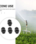20 Pack Drip Irrigation Air Release Valve Vacuum Relief Valve For Automated Farm Irrigation next to irrigation sprinkler in field