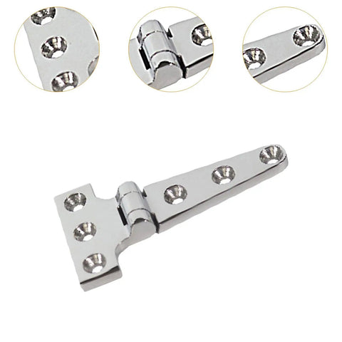 Rock Solid T Shaped Door Hinge Tee Hinge For Cabinets Bookshelves Windows Drawers And Outdoor Gates Built To Last Heavy Duty Aluminum Alloy