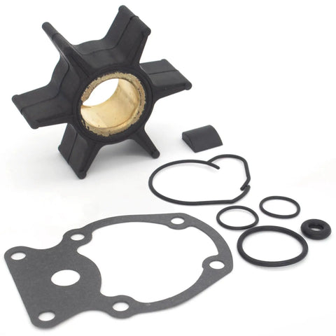 Boat Water Pump Impeller Service Kit Fits 20 To 35 HP Outboard Motors For Marine Engines Replaces 395289 0395265 Sierra 18 3051 Mallory 9 45200 GLM 89750 Universal Impeller Kit