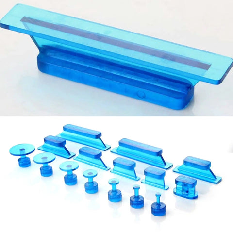 DIY Friendly Auto Body Dent Puller Kit Pro Grade Sheet Metal Suction Cup Dent Repair Tool Set 30pcs displayed on a white background