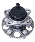 Rear Wheel Hub And Bearing Assembly For Prius 2010-2015 With ABS 5 Lug Plug-In 2012-2015 AUQDD Replacement OE Quality Bolt-On