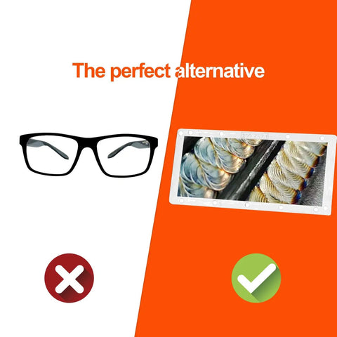 Triple Pack Welding Cheater Lens Set With 1.5 2.5 And 3.0 Diopters Lightweight Durable Magnifying Lenses alternative to glasses