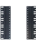 Heavy Duty 5U Rack Converter Adapter Fits 23 Inch To 19 Inch Server Cabinet Rack Mount For 2 Or 4 Post Steel Shims, steel mounting brackets.