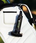 Wet Club Scrub Golf Water Brush With Anti Leak Design Magnetic Nylon Bristle Head on golf bag