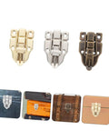 Vintage Hasp Buckles Set 15Pcs for Jewelry Boxes Durable Draw Latch Hardware Antique Finish Easy to Install