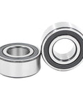 Heavy Duty Deep Groove Ball Bearing 6218 2RS Double Rubber Seal, precision design for industrial use, 90mm x 160mm x 40mm.