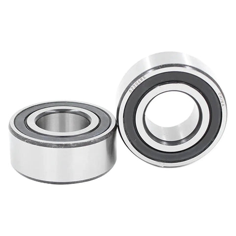 Heavy Duty Deep Groove Ball Bearing 6218 2RS Double Rubber Seal, precision design for industrial use, 90mm x 160mm x 40mm.