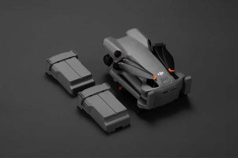 Folded Mini 5 Pro drone with two Intelligent Flight Battery for Mini 5 Pro Drone Extends Flight Time Up To 36 Minutes Power Boost
