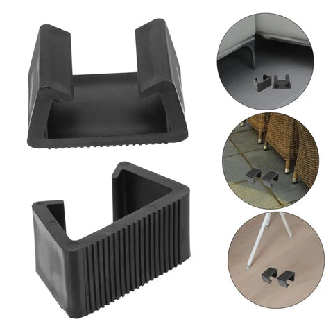 Outdoor Furniture Clips Set, 4 Pcs Chair Connector Clips For Sectional Couches Sofas Beds, And Patio Furniture close-up image