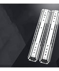 Zero Fuss Full Extension Drawer Slides 12 Inch Ball Bearing Guide Tracks Side Mount Runner Set 10 Pair Rust Proof Cabinet Hardware