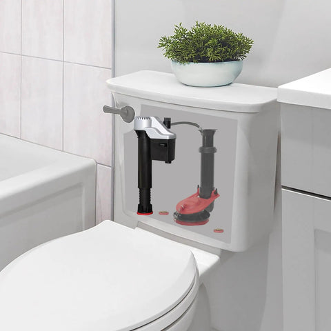 QuietFILL Platinum Toilet Fill Valve Universal Fit For 99 Percent Toilets Easy Height Adjustment With Twist Lock