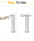 Easy to use demonstration of 30 Piece Hitch Pin Clip Kit 4x86.5mm Zinc Plated Spring Steel R Clips Retaining Pins Hairpins Cotter Pins for Trailers