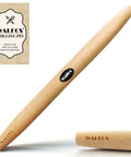 French Rolling Pin For Baking With Tapered Beech Wood Design, Nonstick Dough Roller For Fondant, Pizza, Pie, Cookies And Pastry