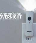 Auto On LED Rechargeable Flashlights 3 Pack For Home Power Outages Plugged into Wall Outlet