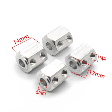 RC Car Upgrade Wheel Hex Set For One Tenth Scale Rides Beefy Metal Hexes With Precision Fit Prevent Wheel Slippage