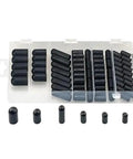 Get A Rad Rubber Vacuum Line Cap Kit With 80 Or 100 Hose End Plugs, black rubber caps in storage case