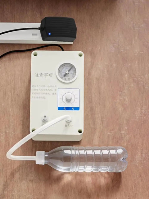Compact Digital Gauge Vacuum Pump With Adjustable Flow Control For Rapid Filtration And Suction Strong Negative Pressure Buildup High Precision Display Effortless Evacuation And Fluid Management Home Shop Projects