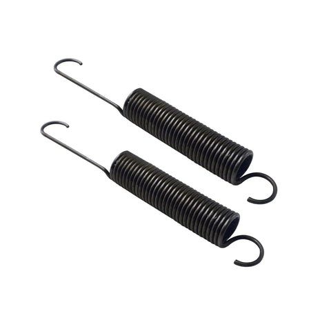Hella Smooth Six Inch Extension Spring For Recliner Tilt Assist Mechanism Two Pack, heavy duty black steel springs.