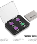 Pro Creator ND Filter Kit With CPL For Pocket 3, Pocket 4, And Osmo Pocket Xtra Muse in case with cleaning cloth