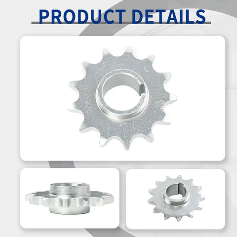 13 tooth front sprocket from Sprocket Chain Combo Kit For Off Road Dirt Bikes With 420 Chain And 30 Tooth Rear Sprocket Replacement