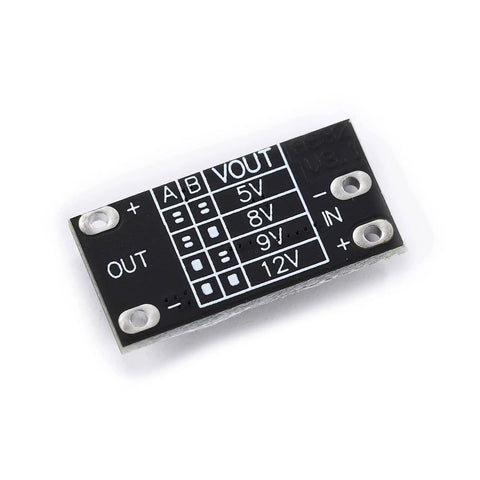 Ultra Compact Boost Converter Module 3.7V To 5V 8V 9V And 12V Step Up Board, 1.5A Output, LED Indicator, DIY Voltage Adjustment, Small 22x11x3.6mm