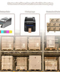 Heavy Duty Paper Based Top Shelf Electric Automatic Tape Dispenser Burns Through Water Activated Tape Flat Out with custom color options and logo printing.